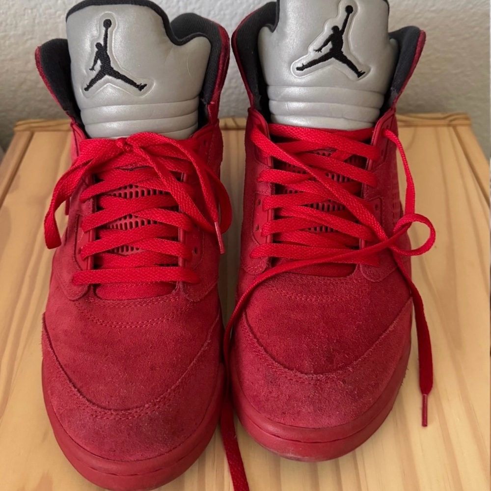 Red Jordan Sneakers